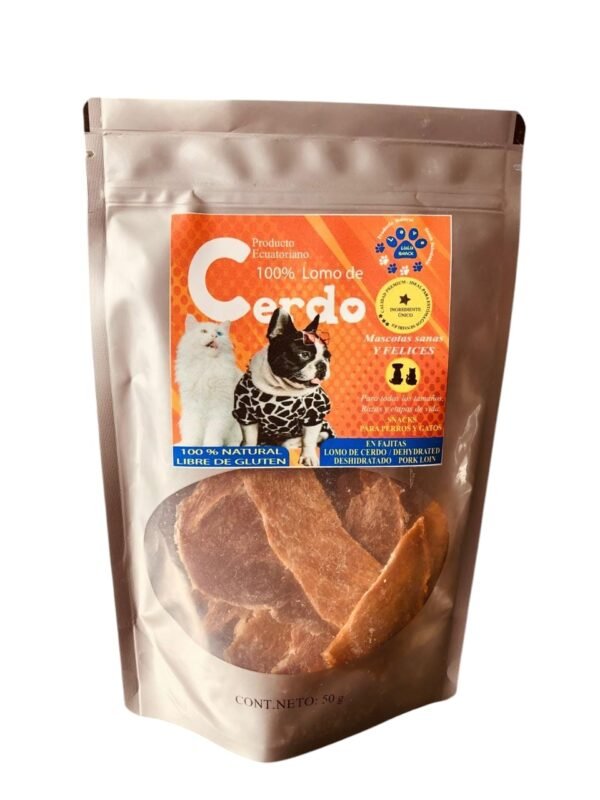 🐾Lomo de cerdo deshidratado🐶😸